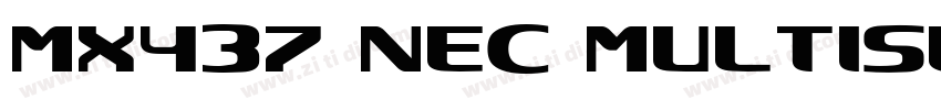 Mx437 NEC MultiSpeed字体转换